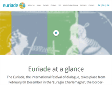 Tablet Screenshot of euriade.net